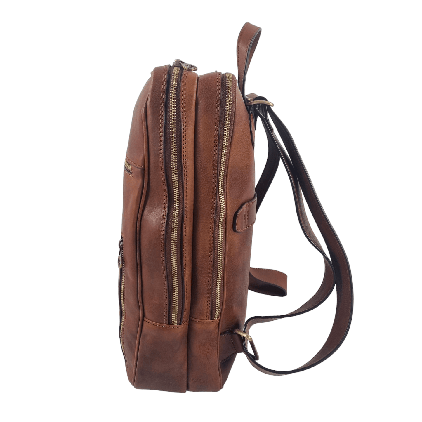 Zaino Compact in cuoio