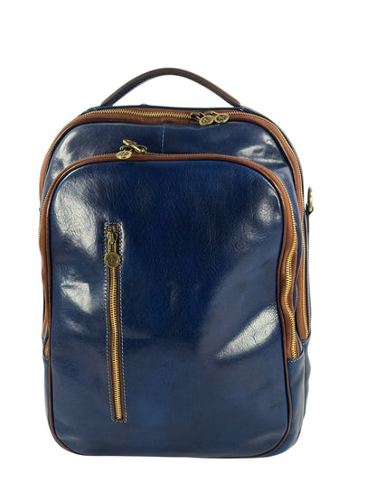 Zaino ovale in cuoio mh -Mahzel