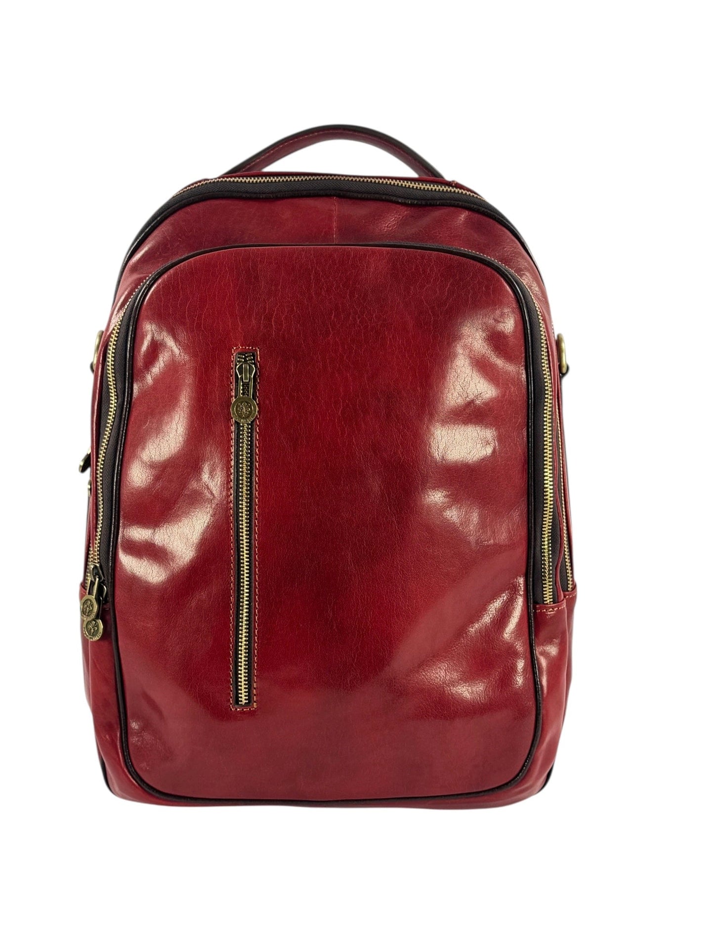 Zaino ovale in cuoio mh -Mahzel