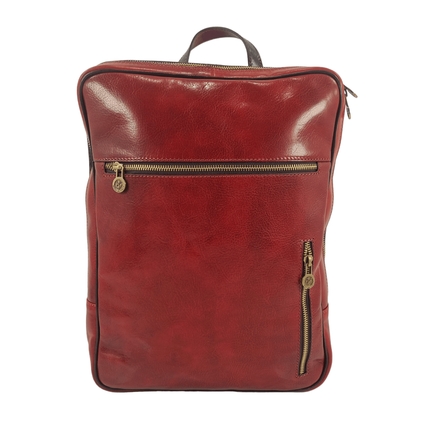 Zaino Compact in cuoio