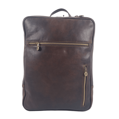 Zaino Compact in cuoio