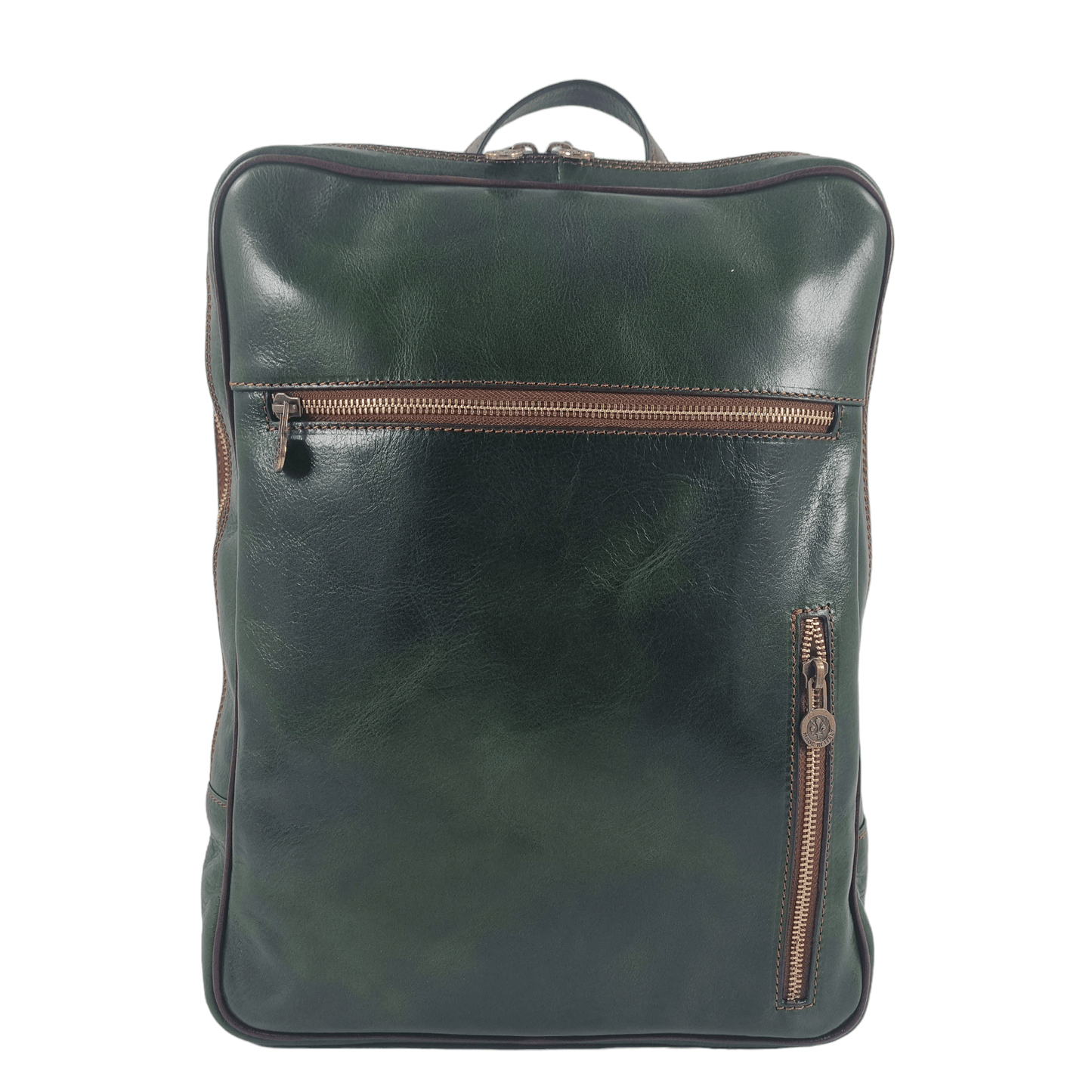 Zaino Compact in cuoio