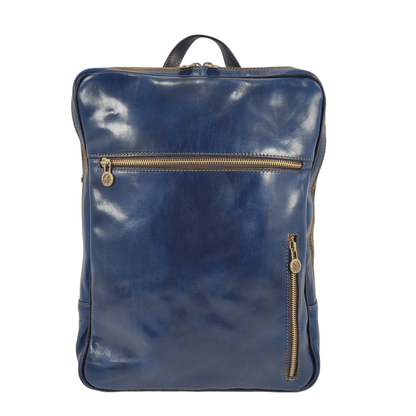Zaino Compact in cuoio