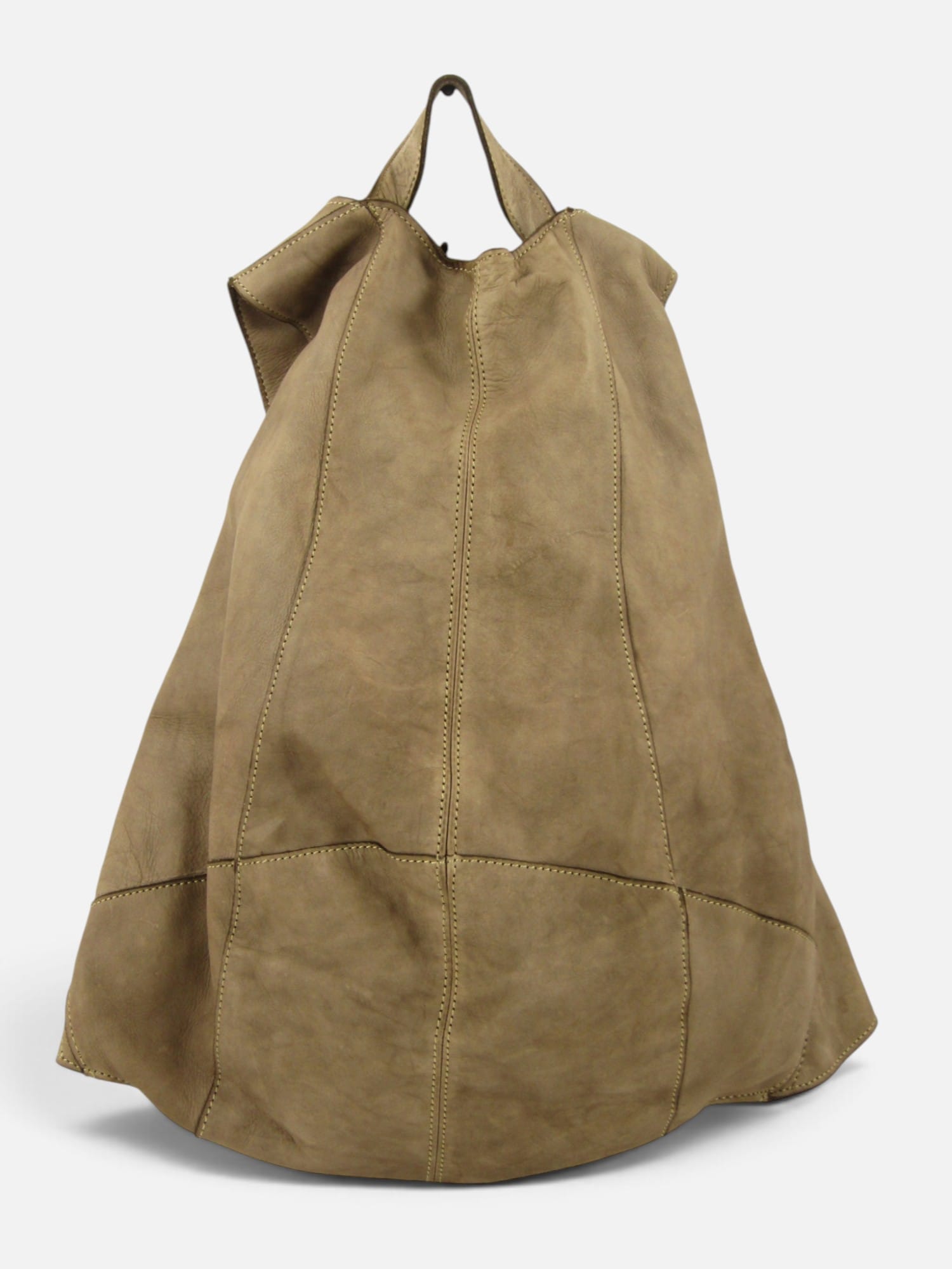 zaino pelle model colore tortora