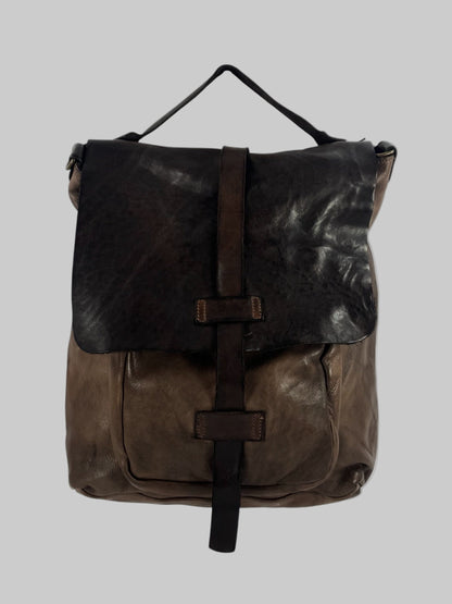 Zaino e borsa in cuoio lavato Country - Mahzel