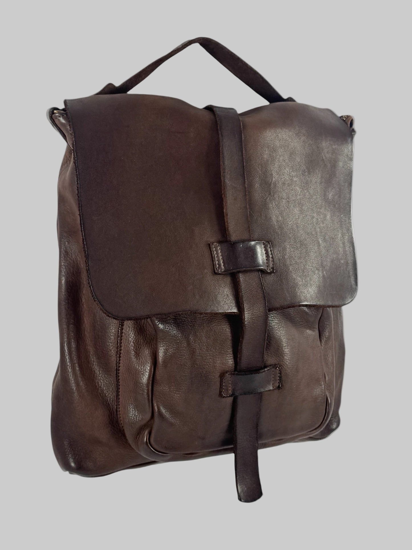 Zaino e borsa in cuoio lavato Country - Mahzel