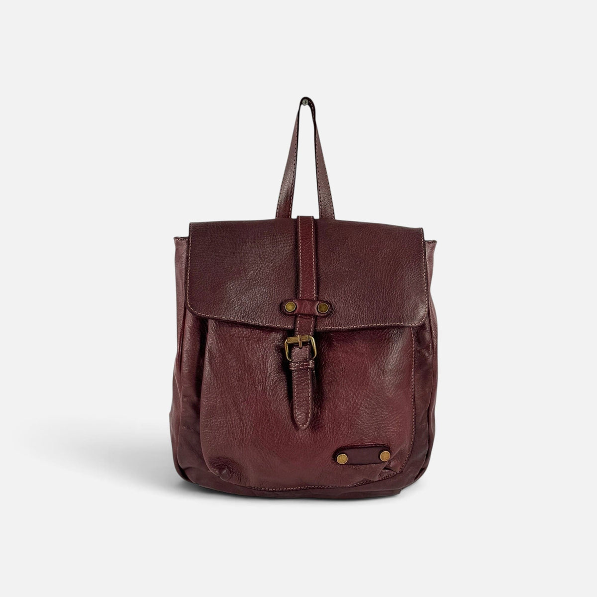 zaino pelle vinaccia