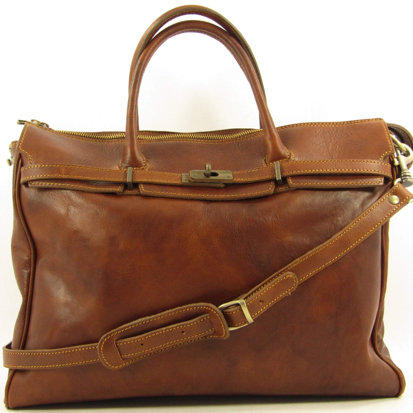 Borsa in cuoio primo fiore Milano - Mahzel