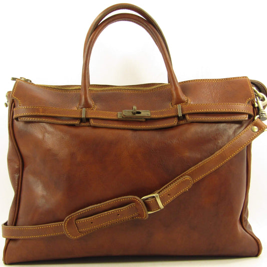 Borsa in cuoio primo fiore Milano - Mahzel