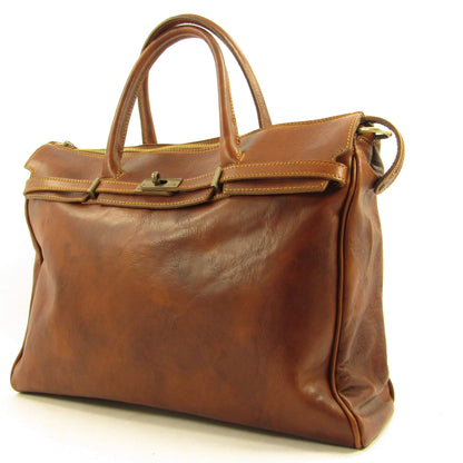 Borsa in cuoio primo fiore Milano - Mahzel
