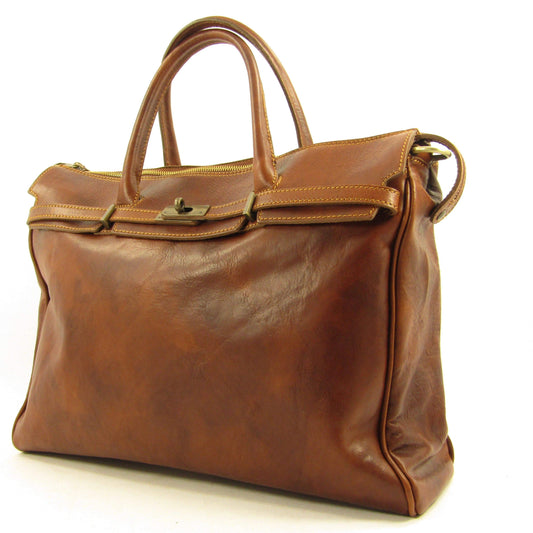 Borsa in cuoio primo fiore Milano - Mahzel