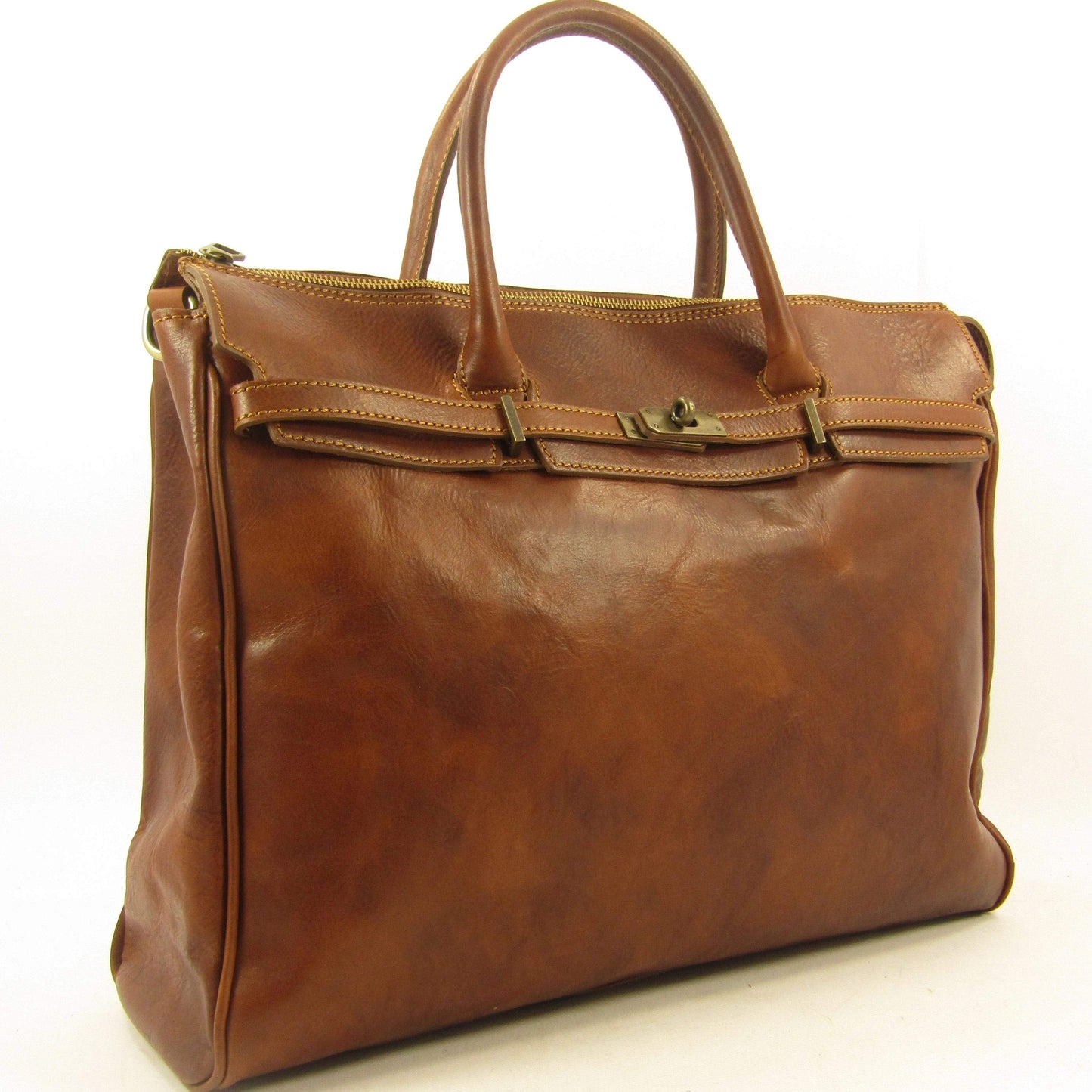 Borsa in cuoio primo fiore Milano - Mahzel