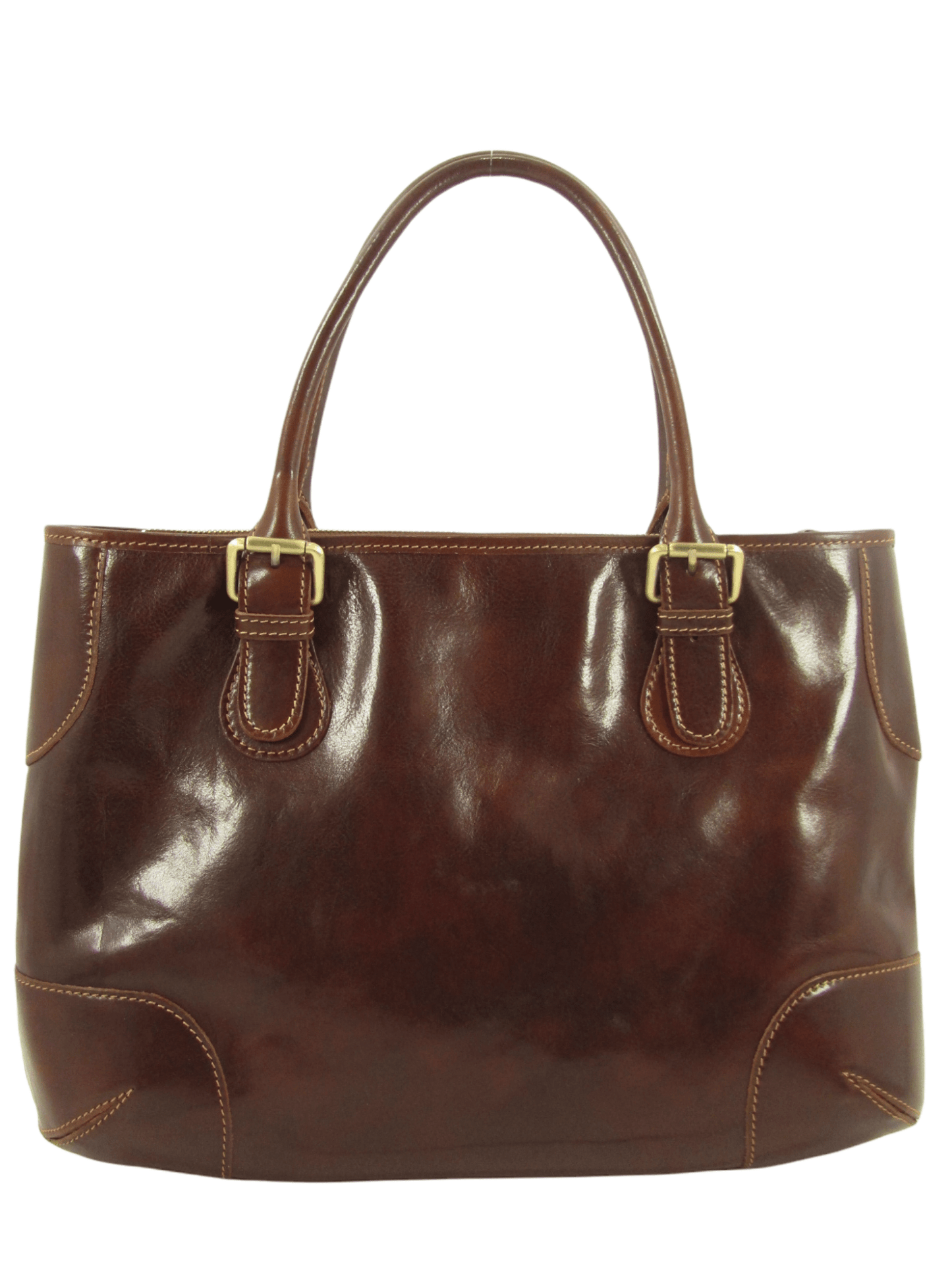Borsa shopper grande in cuoio - Mahzel