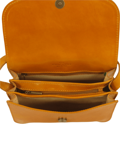 Borsa a tracolla in cuoio