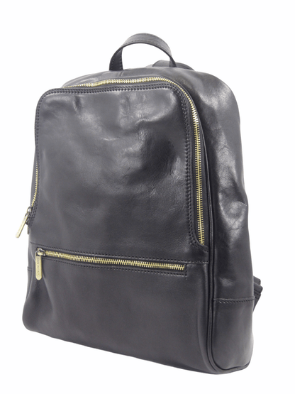 Zaino in Cuoio chiusura con zip - Mahzel