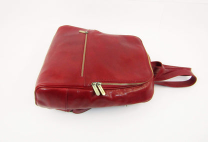 Zaino in Cuoio chiusura con zip - Mahzel