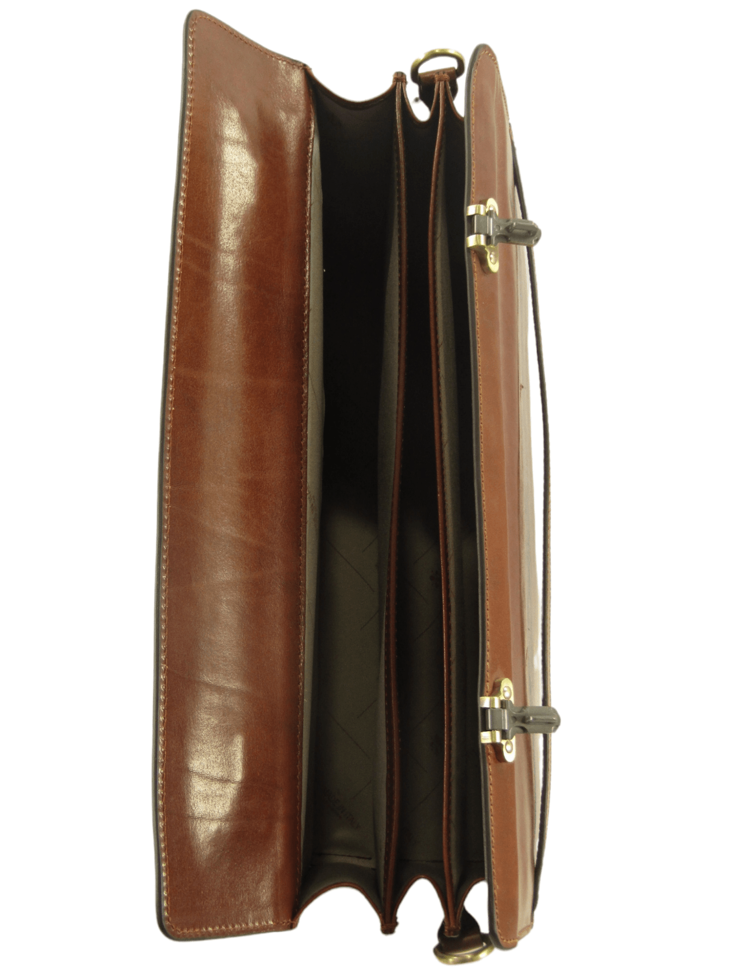 Cartella in cuoio con combinazione MH -Mahzel