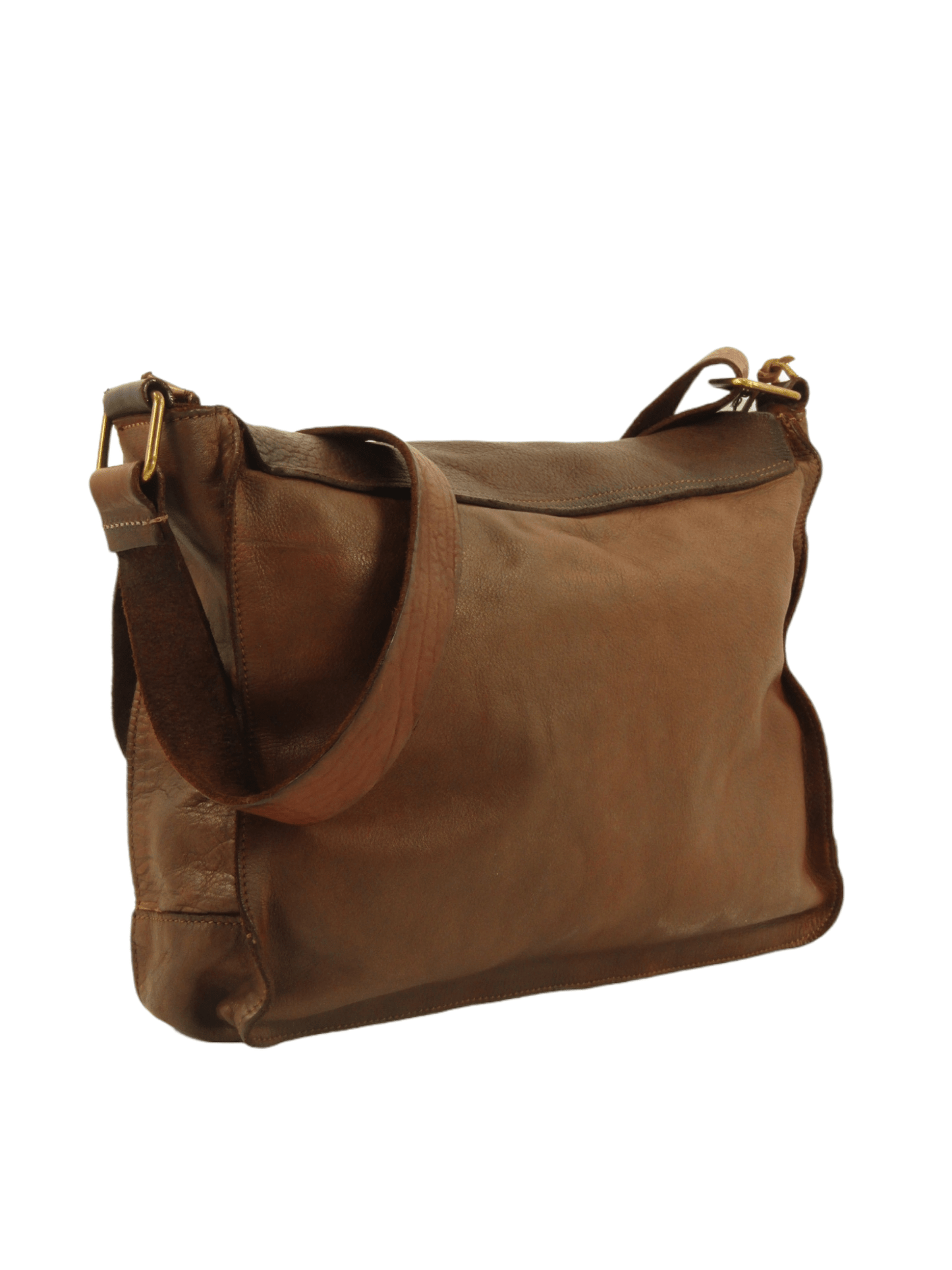 Messenger bag in vacchetta e cuoio tinto in capo  Country P.-Mahzel
