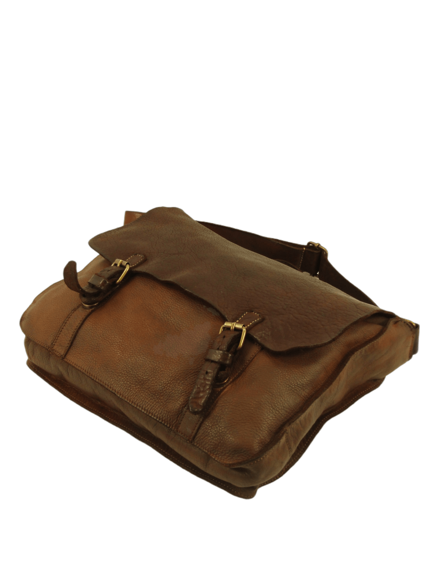 Messenger bag in vacchetta e cuoio tinto in capo  Country P.-Mahzel