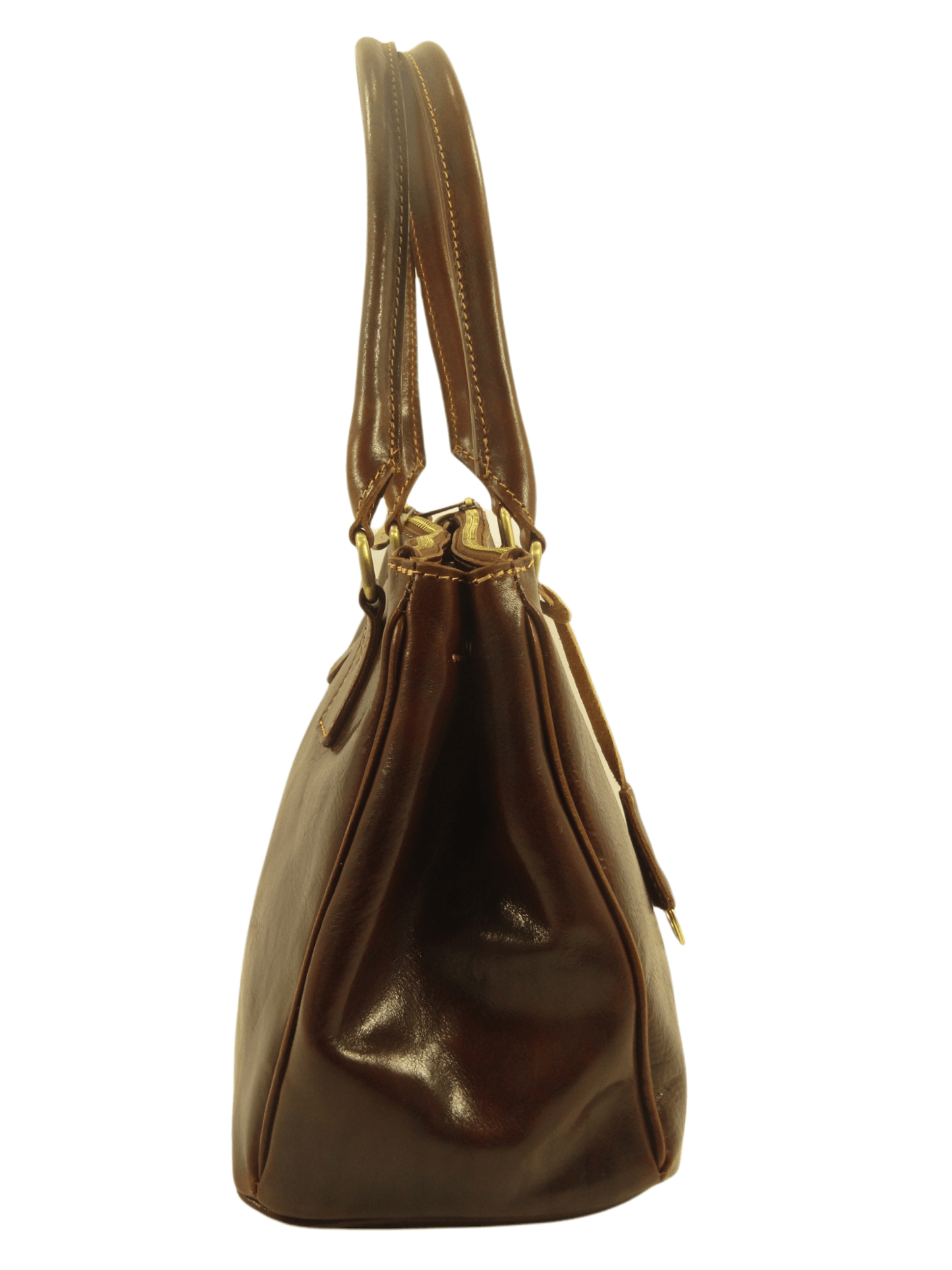 Bauletto in Cuoio tre scomparti  - Mahzel