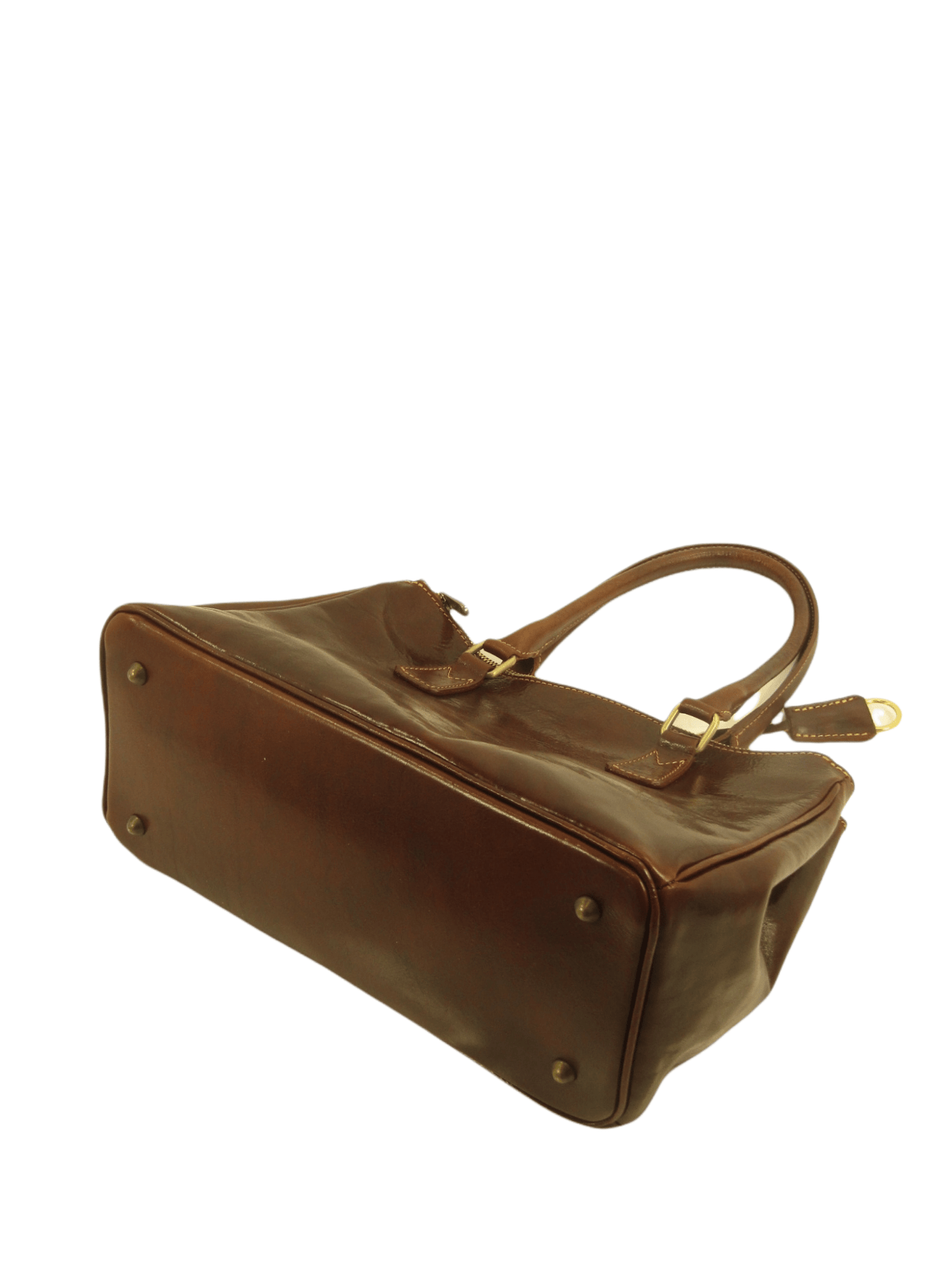 Bauletto in Cuoio tre scomparti  - Mahzel