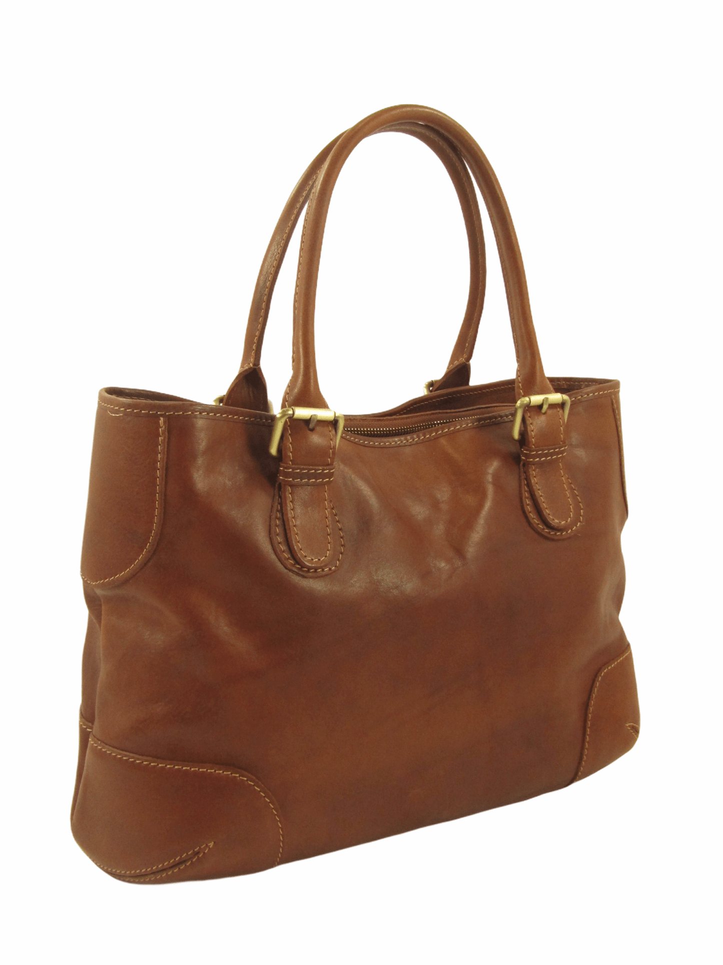 Borsa shopper grande in cuoio - Mahzel