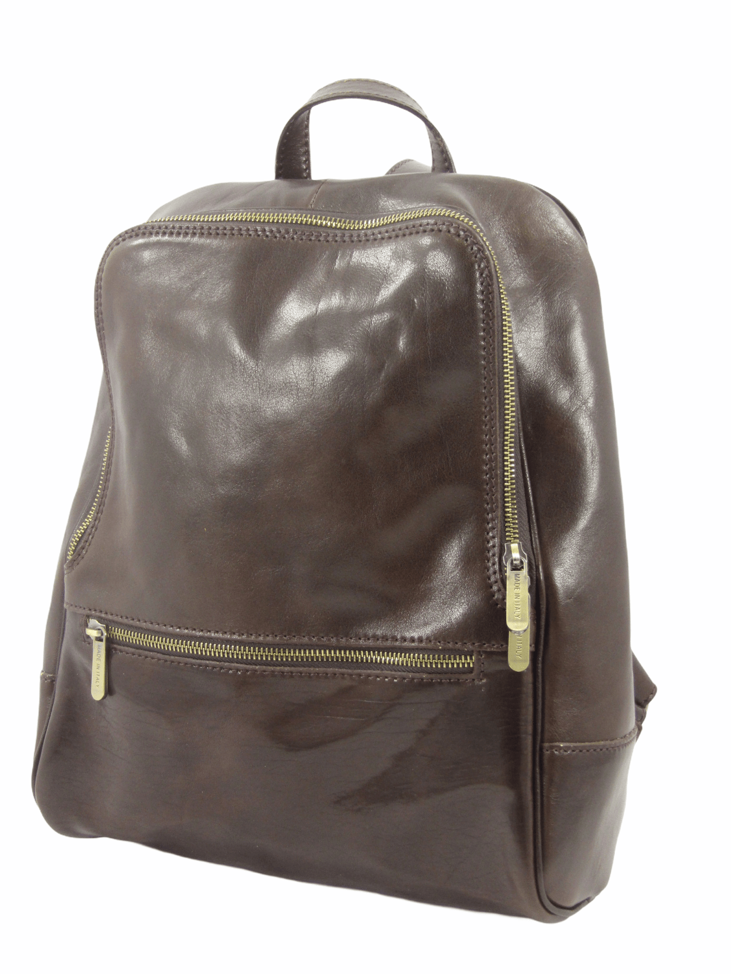 Zaino in Cuoio chiusura con zip - Mahzel