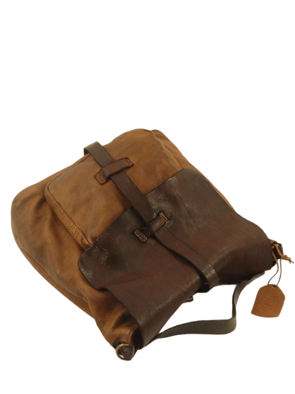 Zaino e borsa in cuoio lavato Country - Mahzel