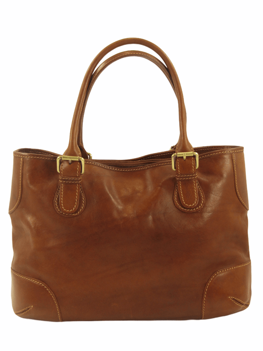 Borsa shopper grande in cuoio - Mahzel