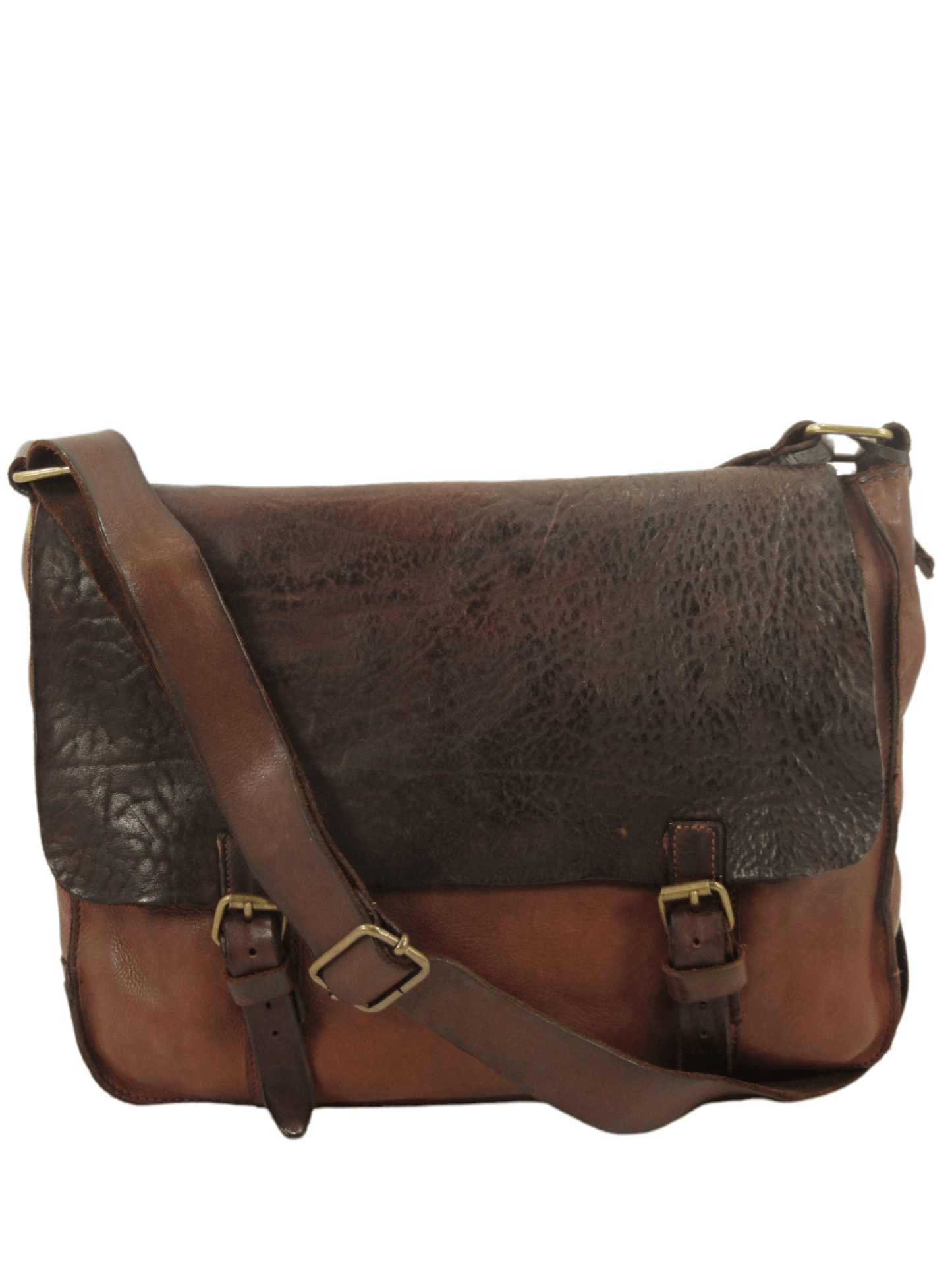Messenger bag in vacchetta e cuoio tinto in capo  Country P.-Mahzel