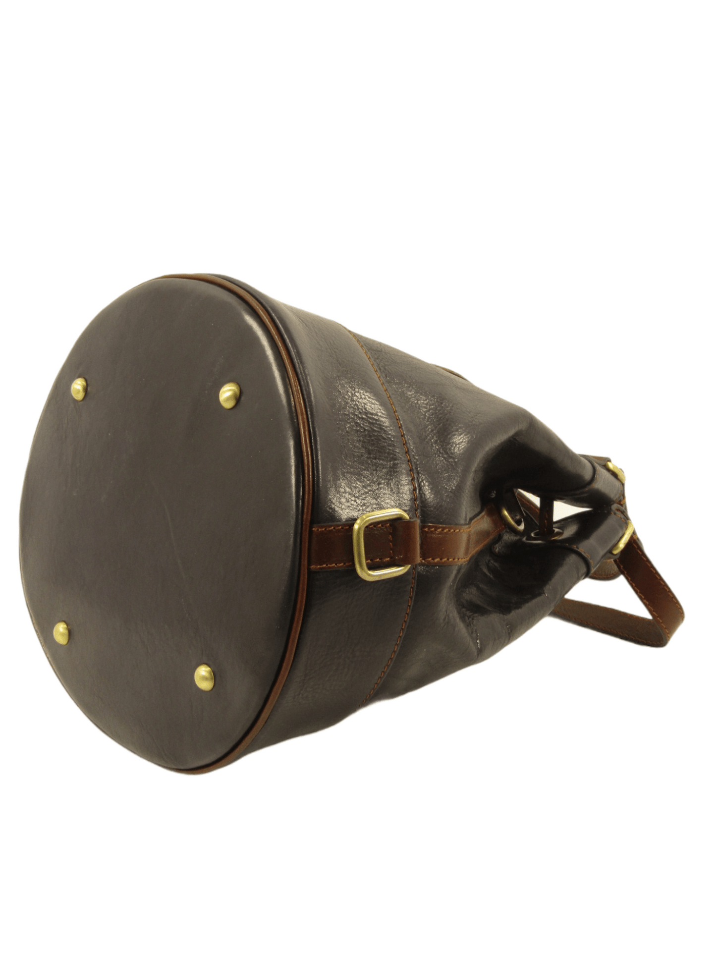 Secchiello Larissa in Cuoio Vegetale – Borsa Artigianale Made in Italy | Mahzel