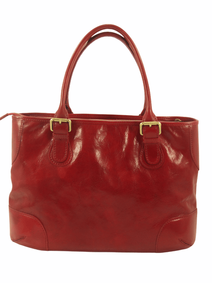 Borsa shopper grande in cuoio - Mahzel
