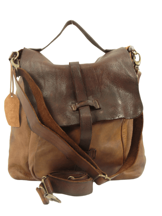 Zaino e borsa in cuoio lavato Country - Mahzel
