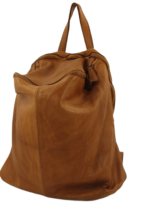 zaino donna in pelle morbida made in italy mahzel